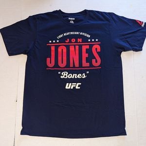 Jon 'Bones' Jones Reebok UFC T-shirt Navy Large